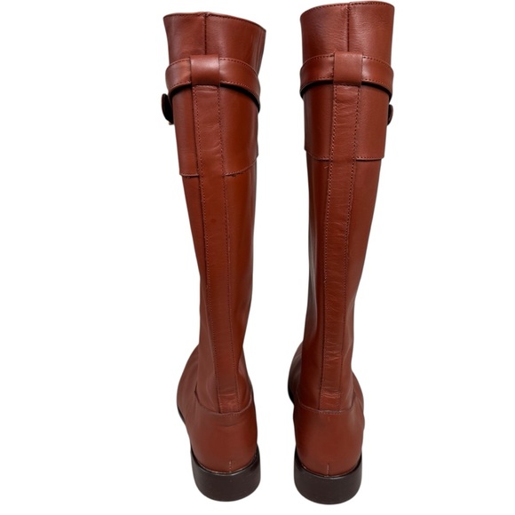 J. McLaughlin Brown Millbrook Leather Boots 8.5 - Picture 7 of 15